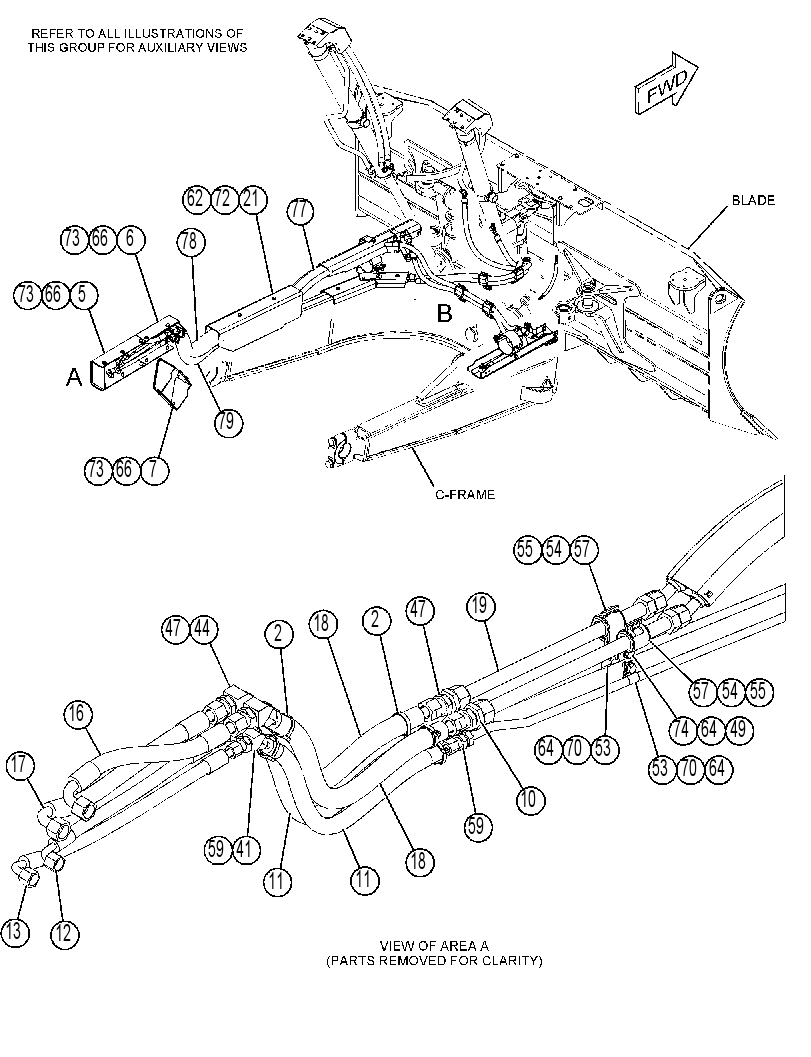 LINES GP-ANGLE & TILT 4707319 CAT