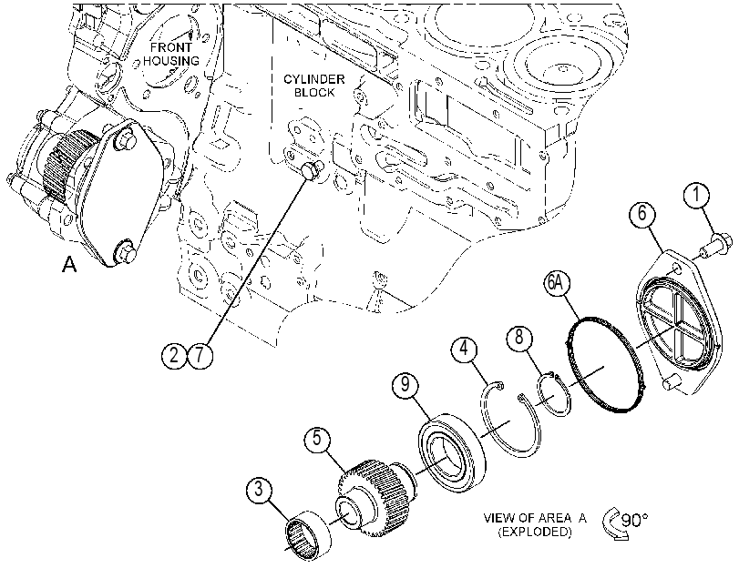DRIVE GP-POWER TAKE-OFF 4324972 CAT