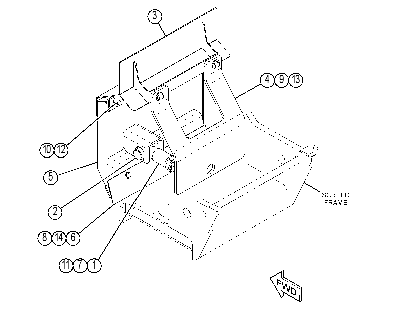 DEFLECTOR GP 4373447 CAT