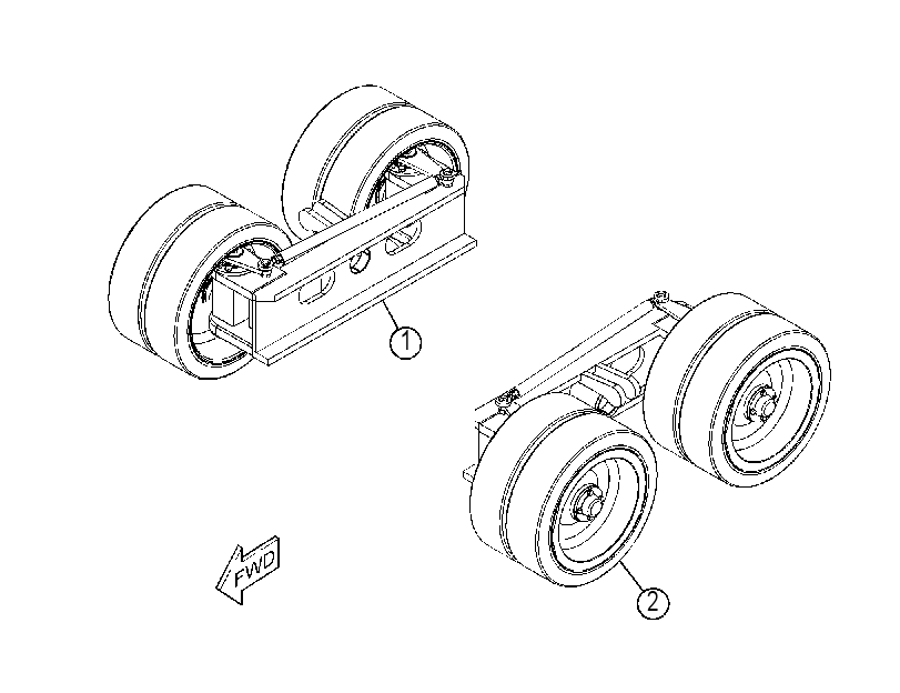 BOGIE GP 2849862 CAT