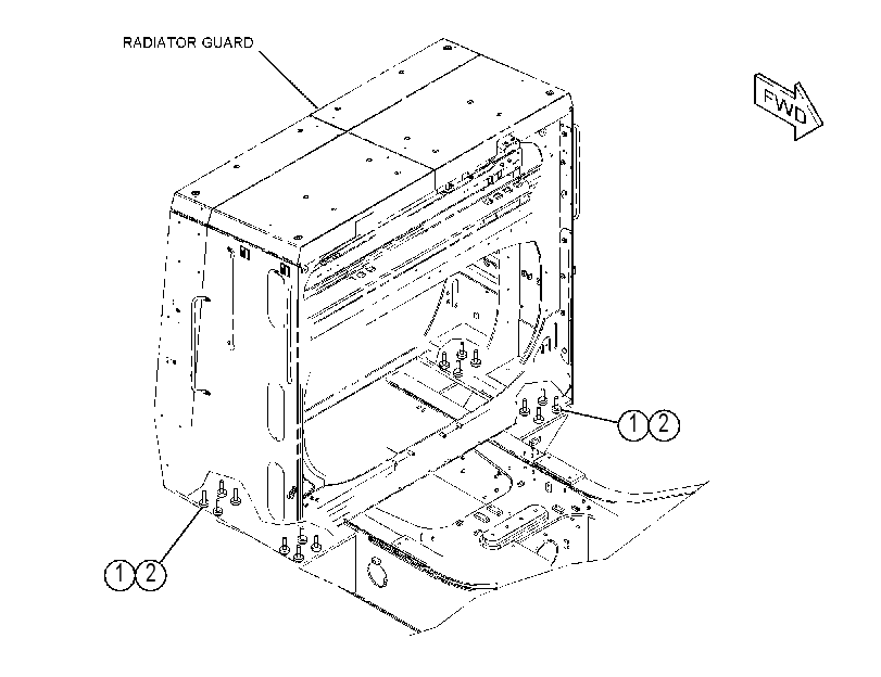 MOUNTING GP-BUMPER 3894561 CAT