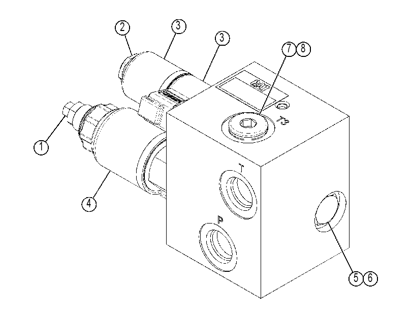 VALVE GP-MANIFOLD & RELIEF 4372871 CAT