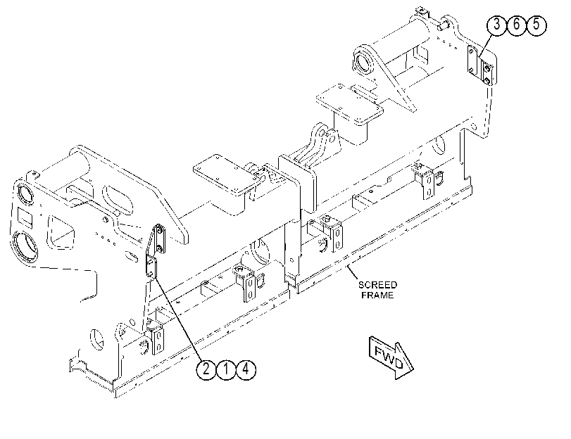 SUPPORT GP 4343650 CAT