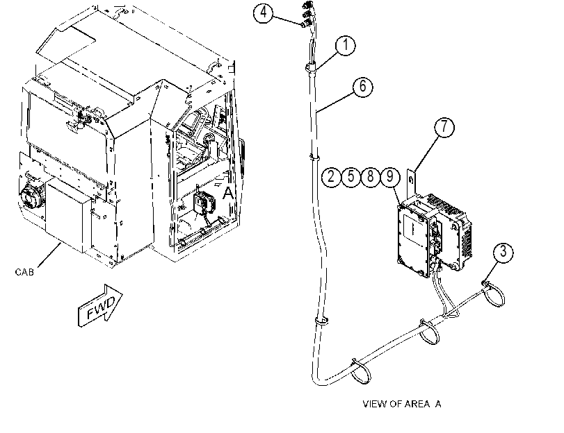 CONTROL AR-MONITOR 4493370 CAT