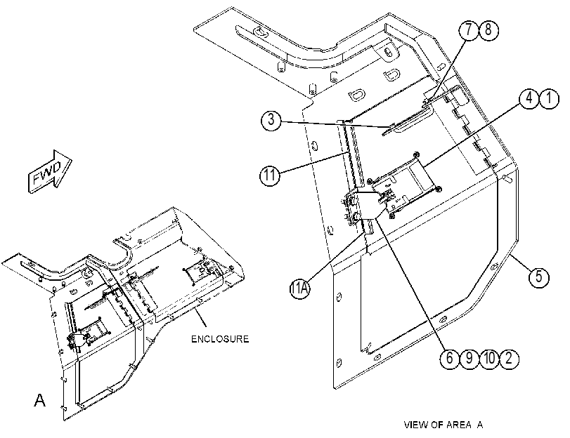 COVER GP-BATTERY 4444914 CAT