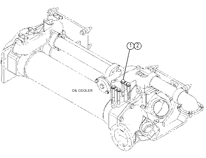 FASTENER GP-OIL COOLER 4639362 CAT