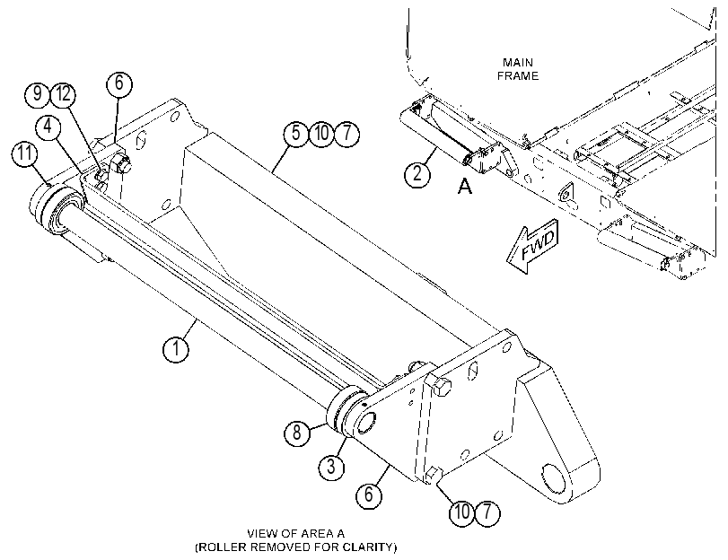 ROLLER GP-PUSH 4738436 CAT