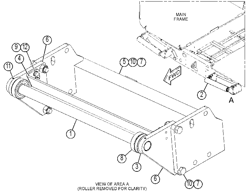 ROLLER GP-PUSH 4738448 CAT