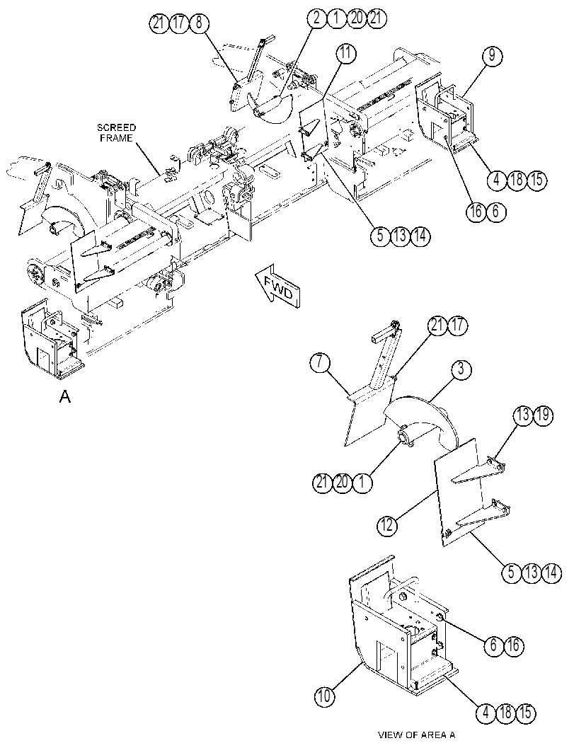 EXTENSION GP-AUGER 3391671 CAT