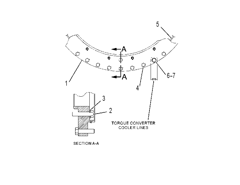 ADAPTER GP-FLYWHEEL HOUSING 6Y6697 CAT