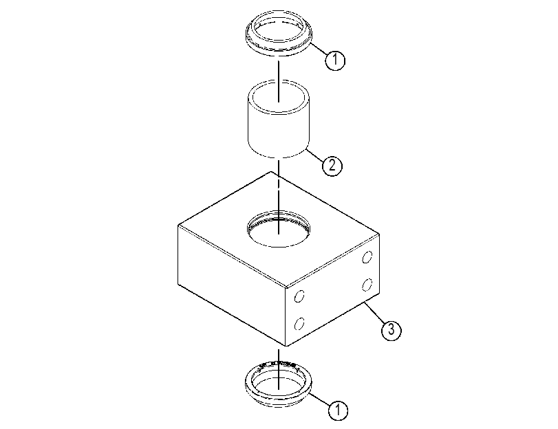 FRAME & BEARING AS 4736733 CAT