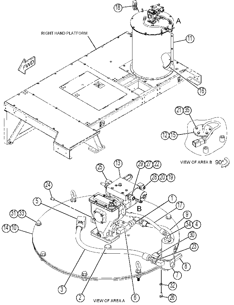 TANK & PUMP GP-LUBRICATION 4343370 CAT