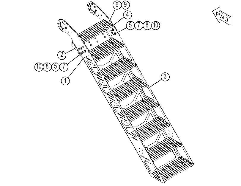 STAIRWAY GP 4481589 CAT