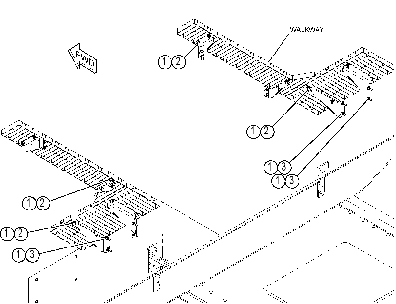 FASTENER GP-PLATFORM 4207760 CAT