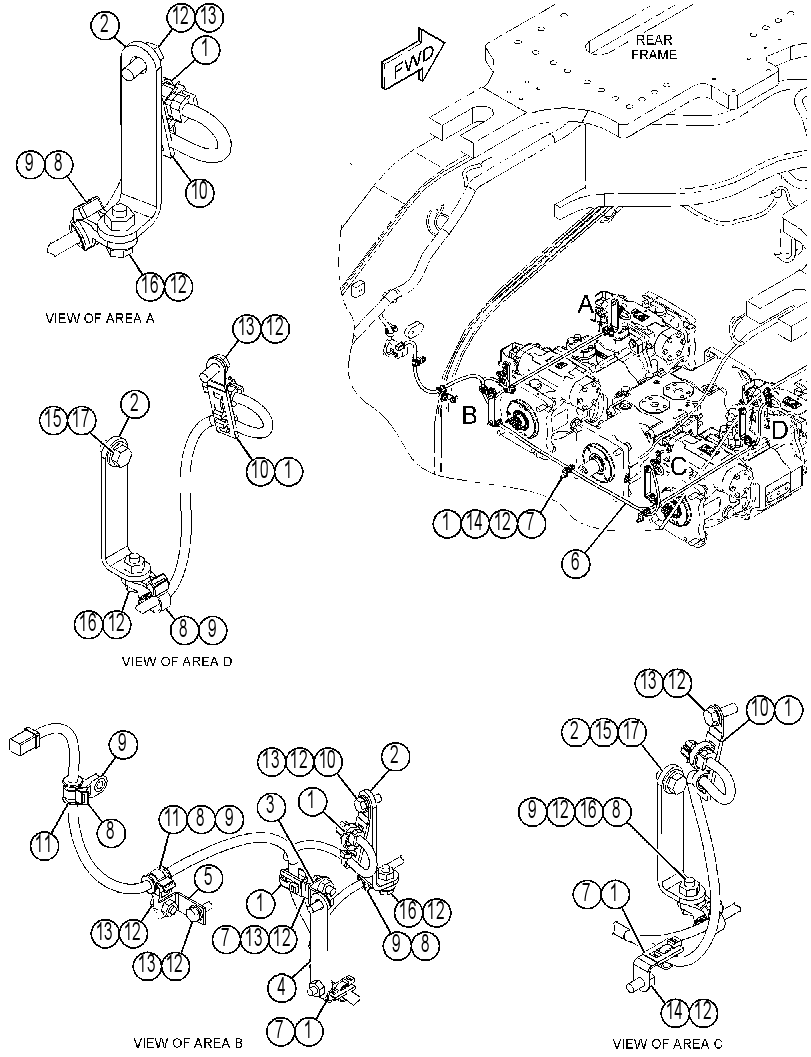 WIRING GP-PUMP 3894592 CAT