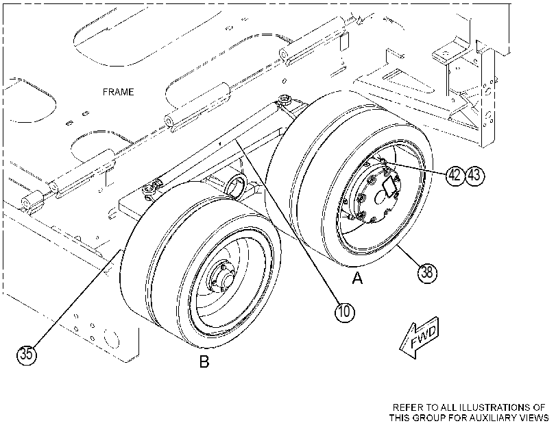 BOGIE GP 4522863 CAT