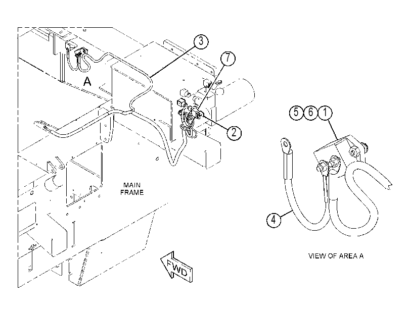 WIRING GP-CANOPY 3968811 CAT