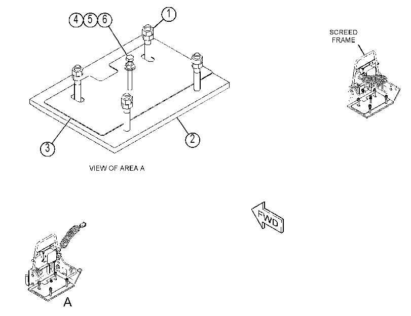 PLATE & HEATER GP-SCREED 4373443 CAT