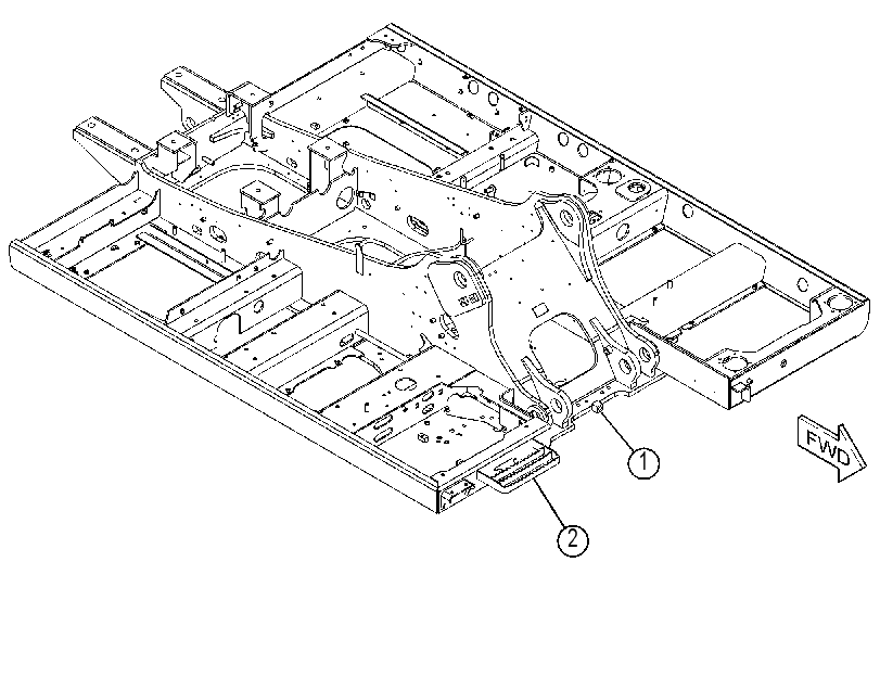 FRAME AS-UPPER 4221235 CAT