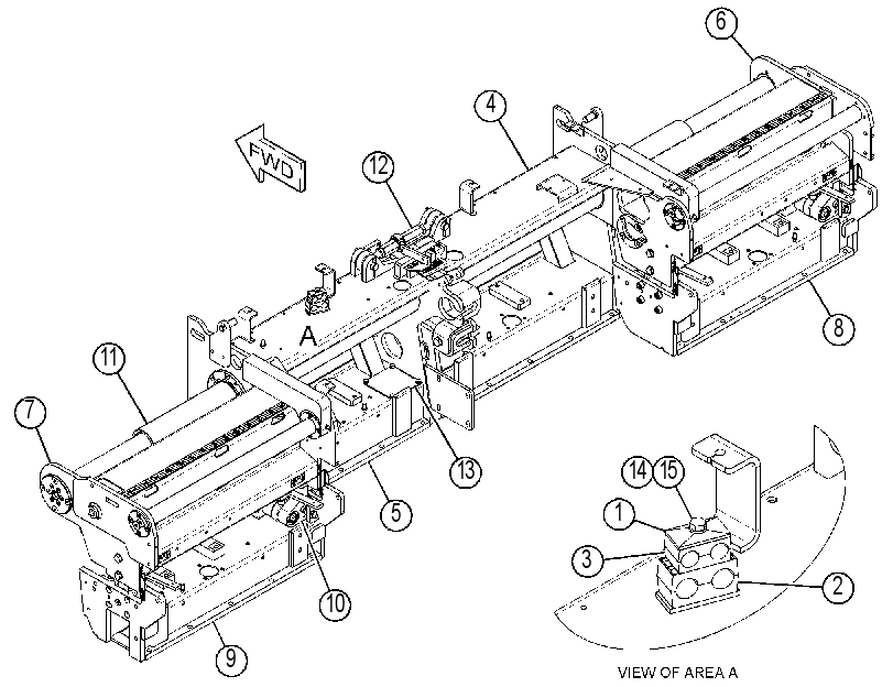 FRAME GP-SCREED 4763671 CAT