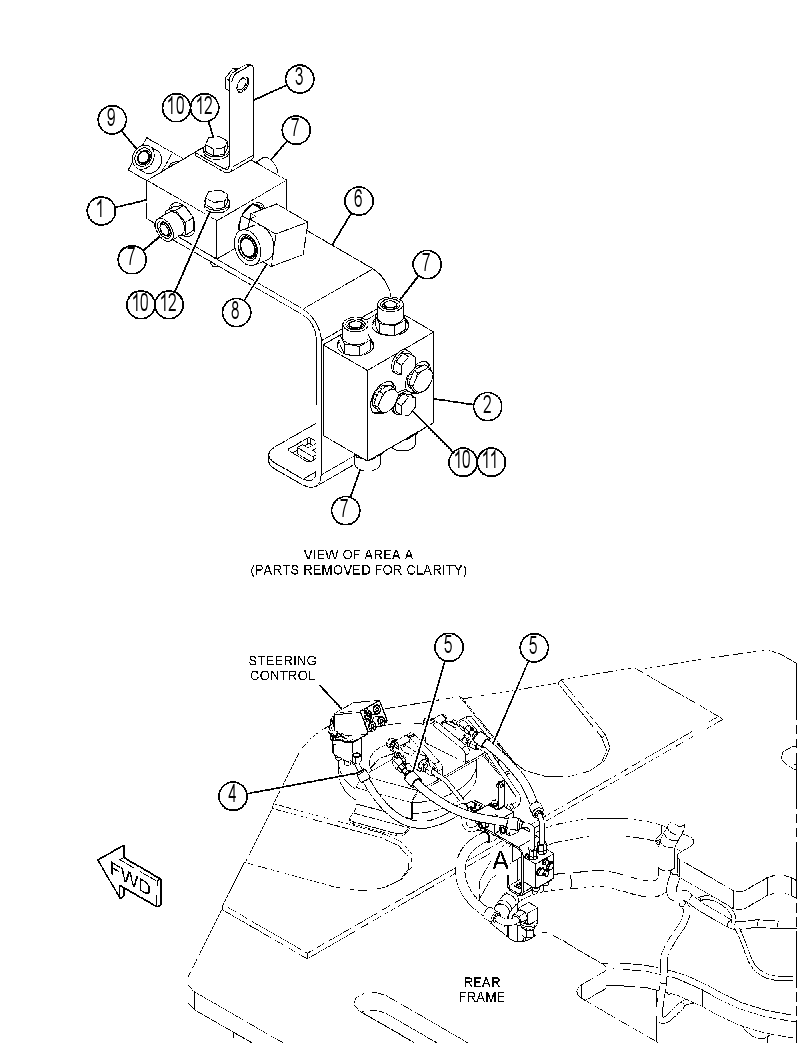 LINES GP-STEERING NEUTRALIZER 3894893 CAT