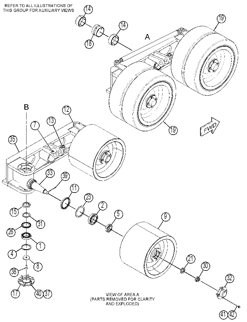 BOGIE GP 4746154 CAT
