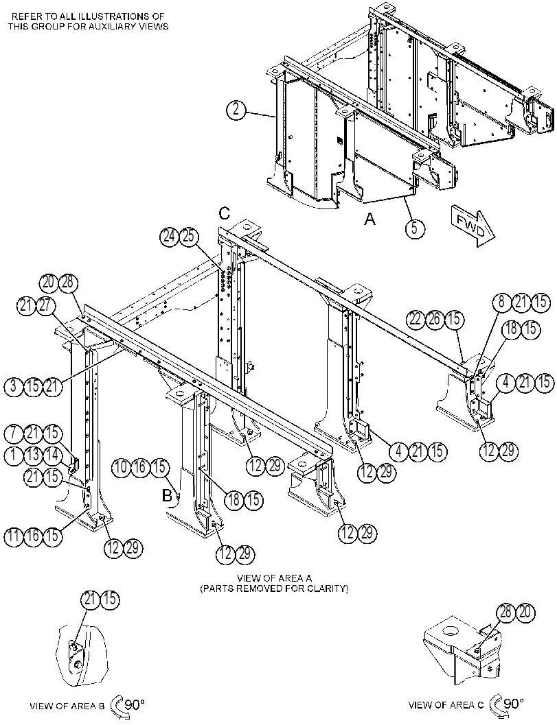 DOOR GP-HOOD 3894908 CAT