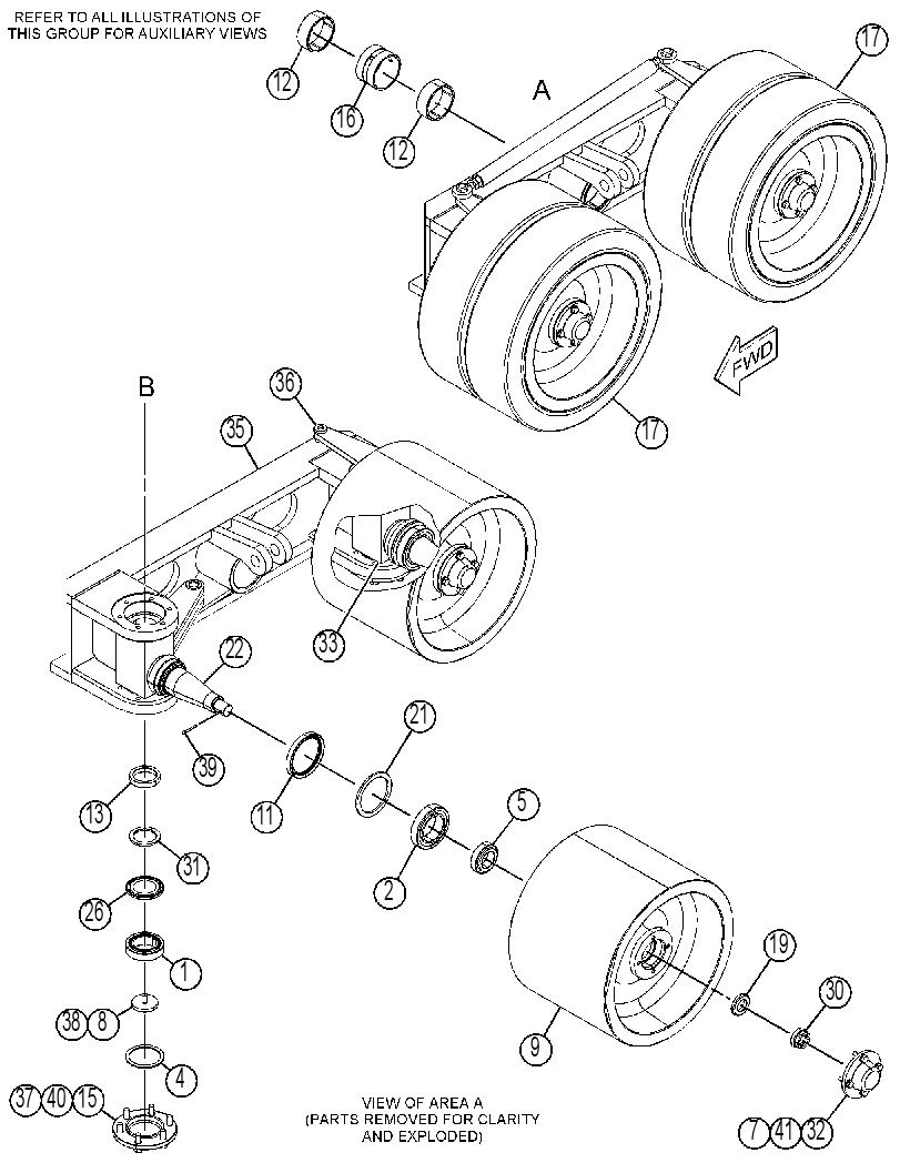 BOGIE GP 4746175 CAT