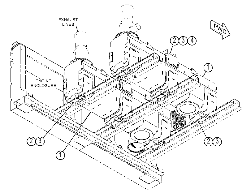 Глушитель 3903998 CAT