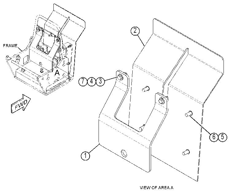 DEFLECTOR GP 4800587 CAT