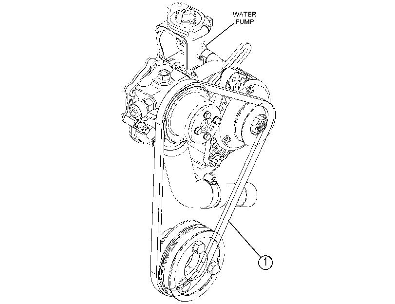 V-BELT GP 4770812 CAT