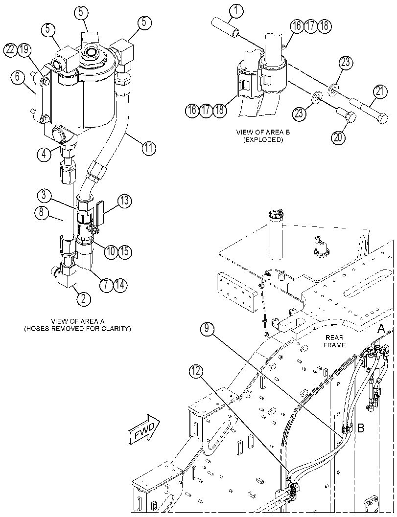 HEATER GP-FUEL 3990243 CAT