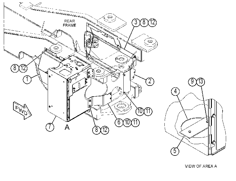 GUARD GP-HITCH & STEERING 4195770 CAT