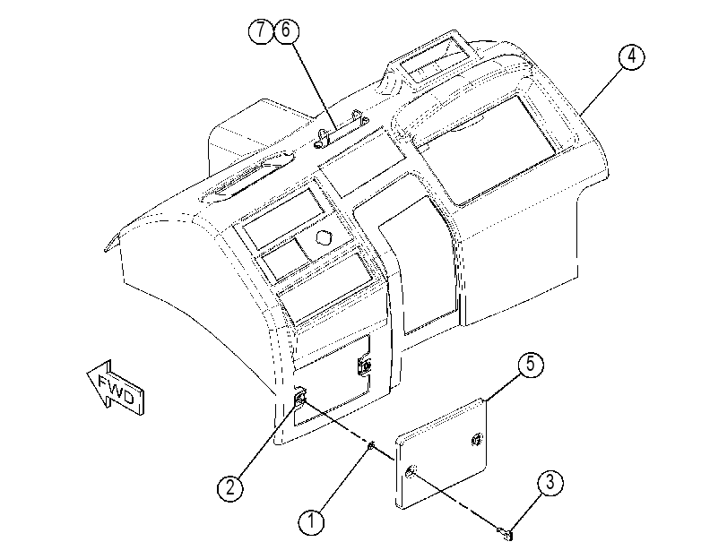 PANEL GP-TRIM 2241164 CAT