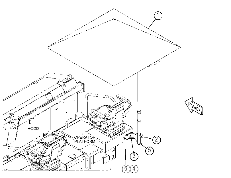 UMBRELLA GP 4792099 CAT
