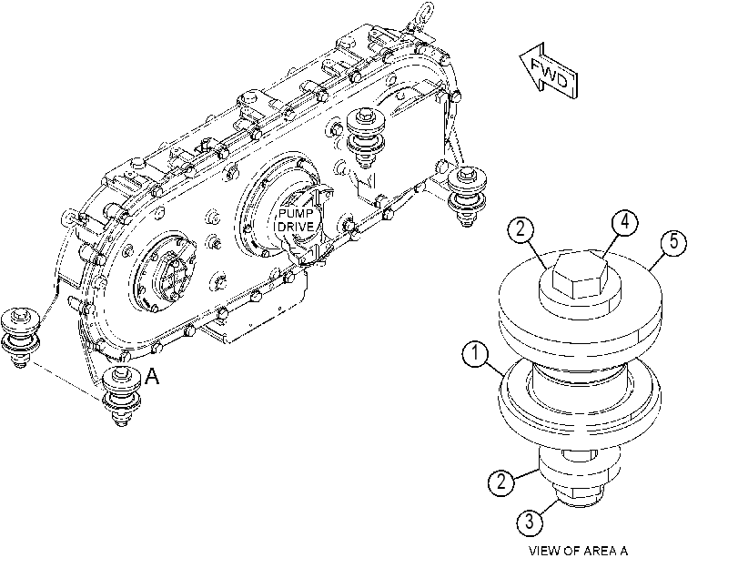 HARDWARE GP-MOUNTING 4246352 CAT