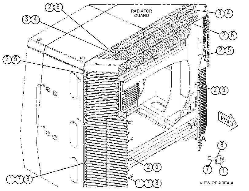 FASTENER GP-ENCLOSURE 4208194 CAT