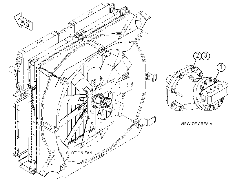 PUMP & MTG GP-HYDRAULIC FAN 3894903 CAT