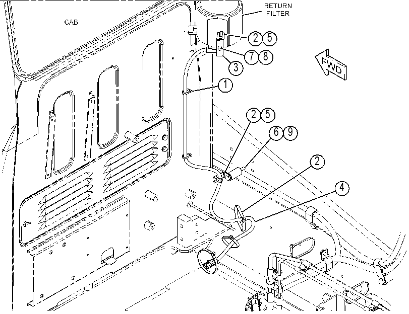 WIRING GP-HYDRAULIC CONTROL 4791421 CAT
