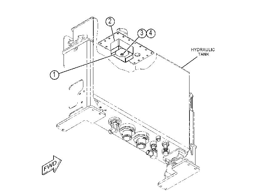 COVER GP-HYDRAULIC TANK 3396823 CAT