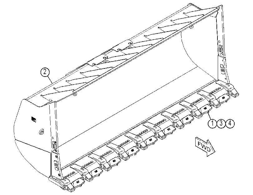 BUCKET GP-COAL 4506750 CAT