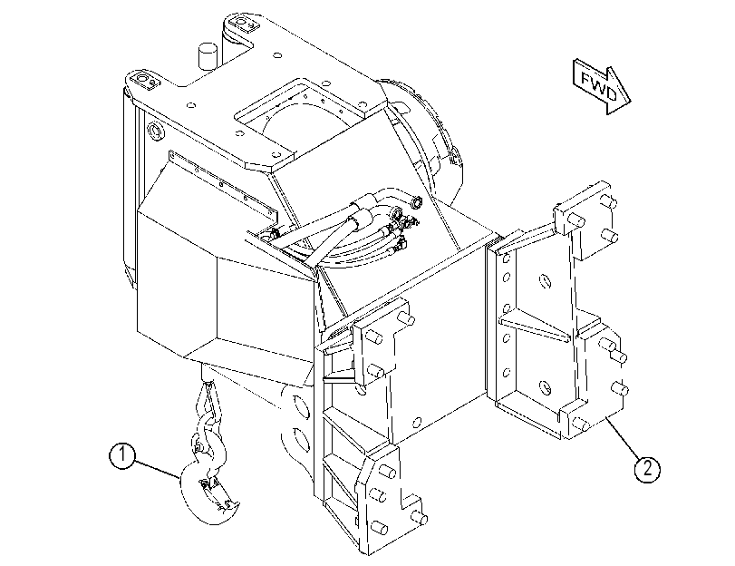 WINCH AR 4390313 CAT