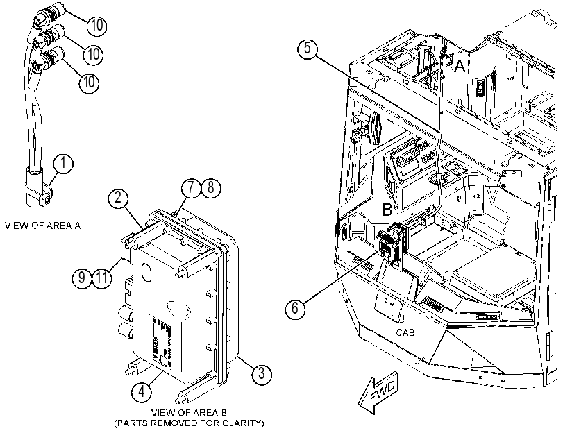 CONTROL AR-MONITOR 4351459 CAT