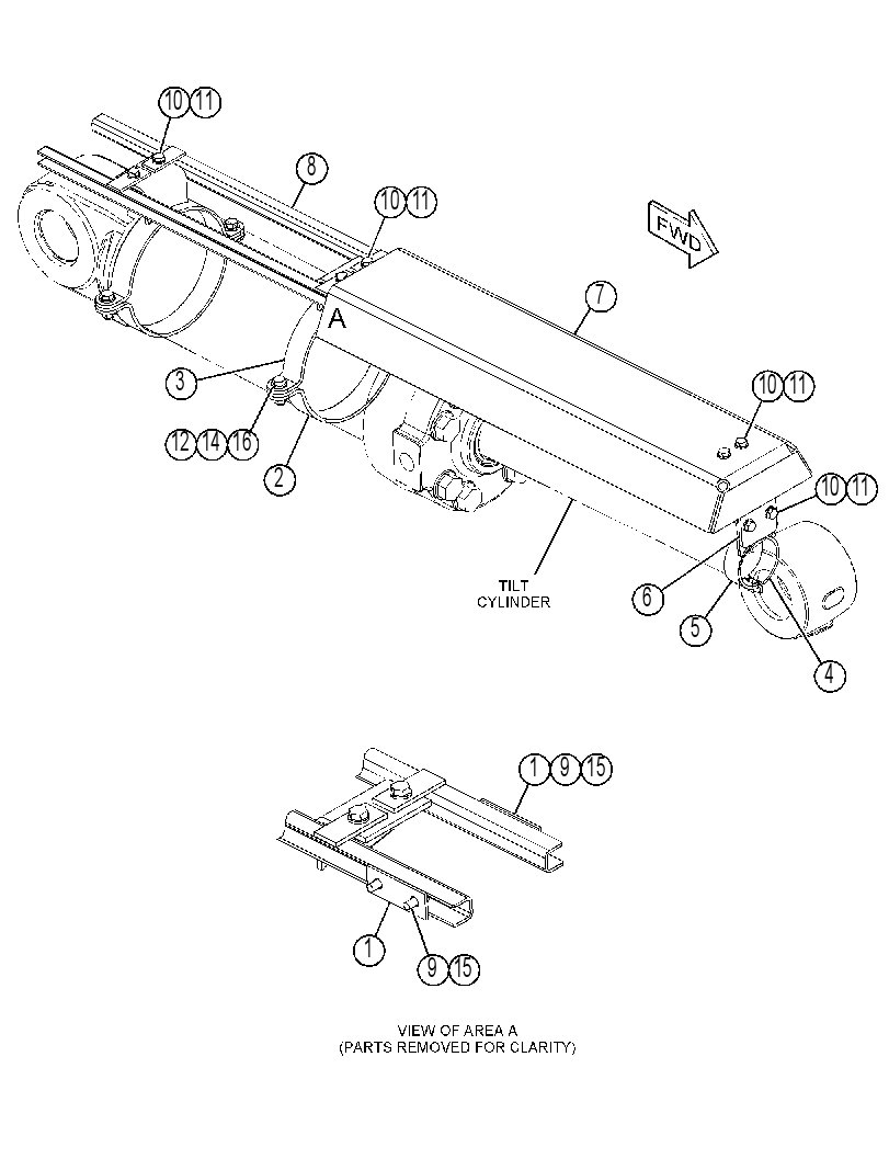 GUARD GP-TILT CYLINDER 3576469 CAT