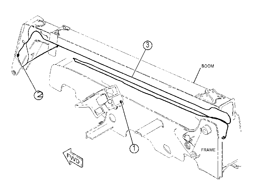 WIRING GP-BOOM 4826409 CAT