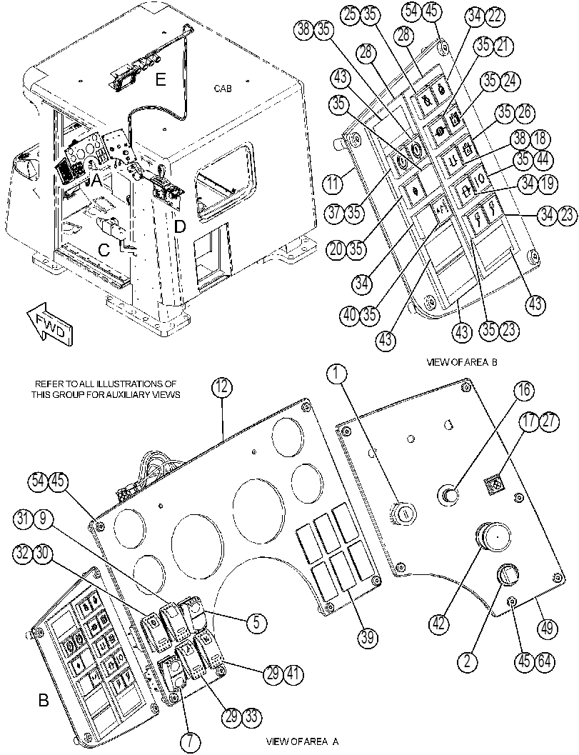 CONTROL GP-MACHINE 4423628 CAT