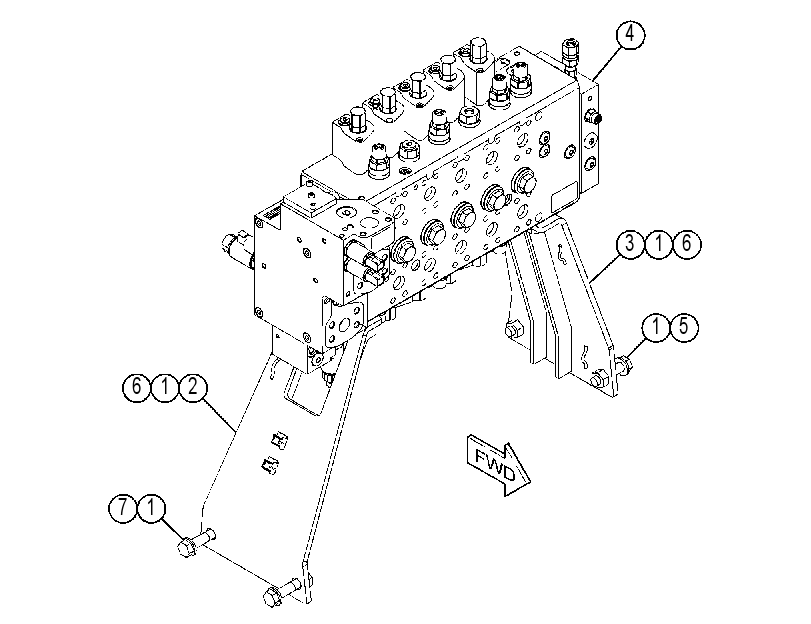 VALVE & MTG GP-BANK 4868222 CAT