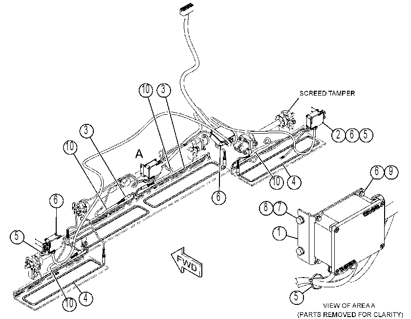 WIRING GP-SCREED HEATER 4176642 CAT