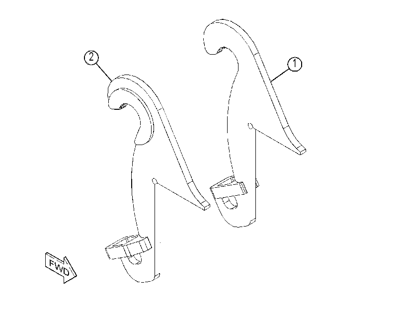 MOUNTING GP-BLADE 4443905 CAT
