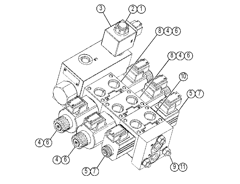 VALVE GP-STABILIZER CONTROL 4732074 CAT